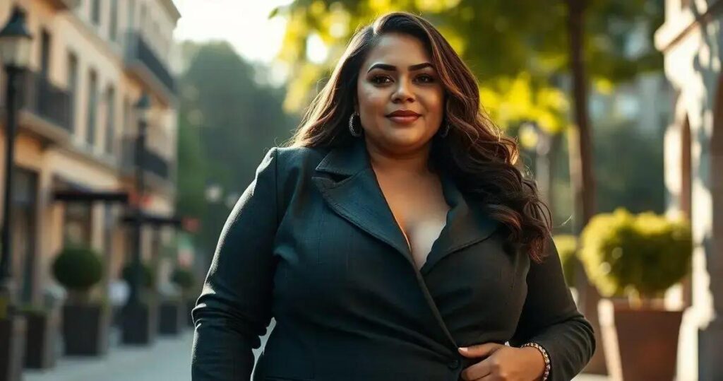 alfaiataria feminina plus size