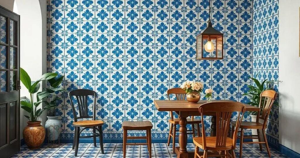 azulejo português na decoração