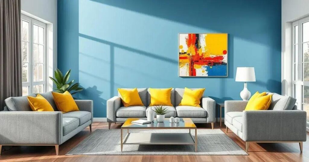 como combinar cores na decoração de interiores