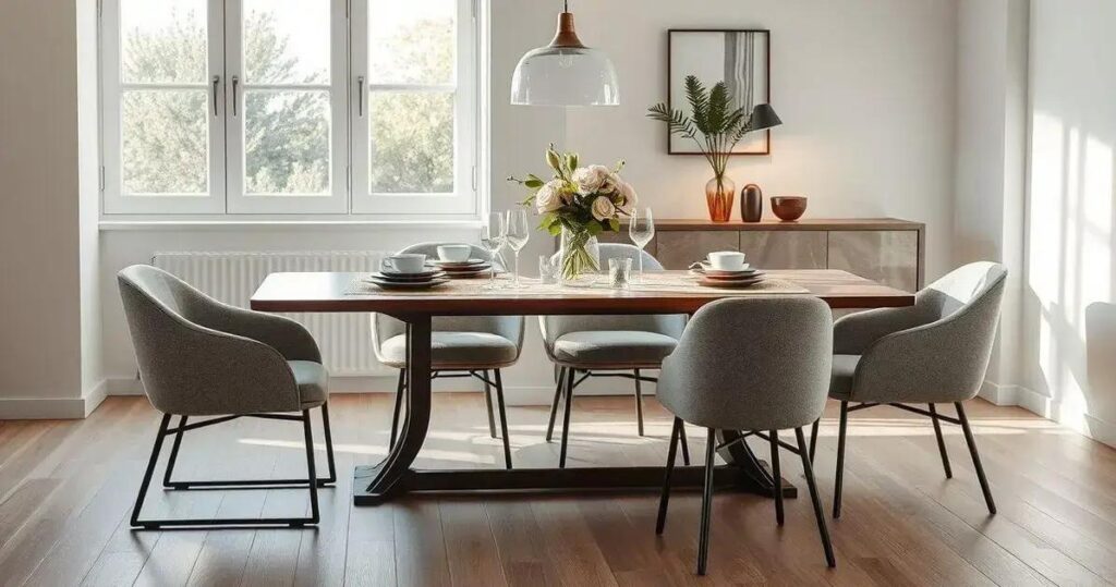 como escolher a mesa de jantar ideal