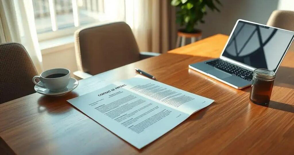 como fazer um contrato de prestação de serviços