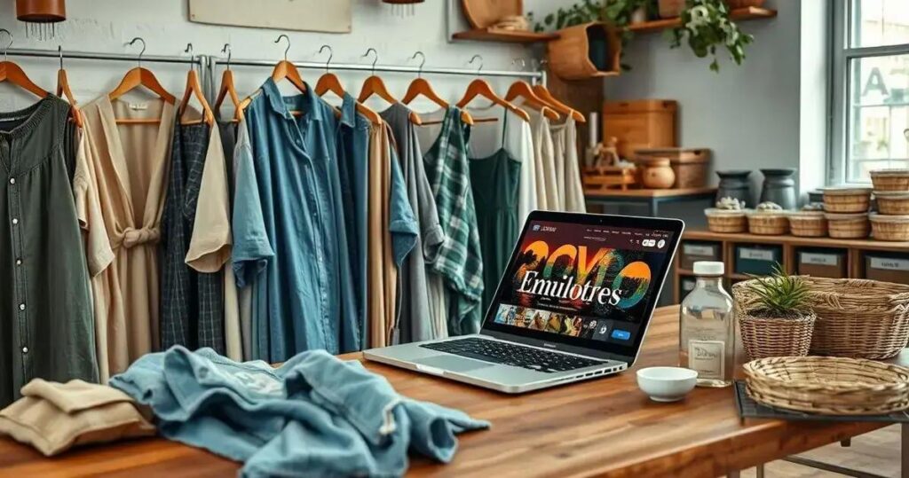como montar um brechó online