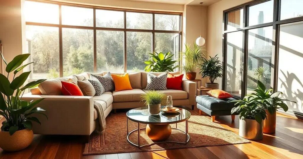 como usar luz natural na decoração