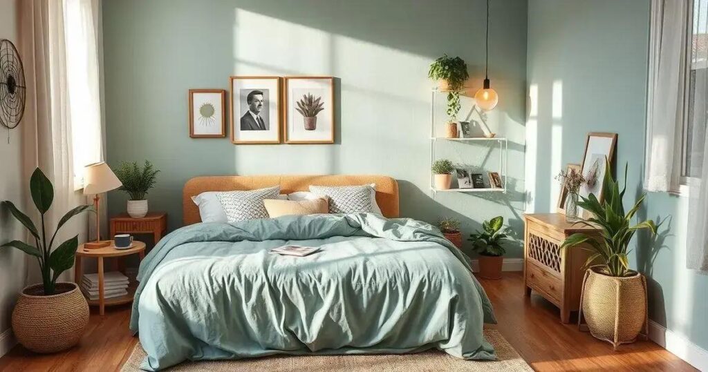 decoração barata para quarto de casal