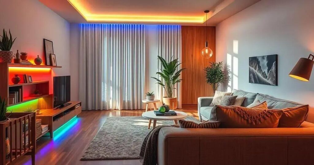 iluminação com fita de LED barata