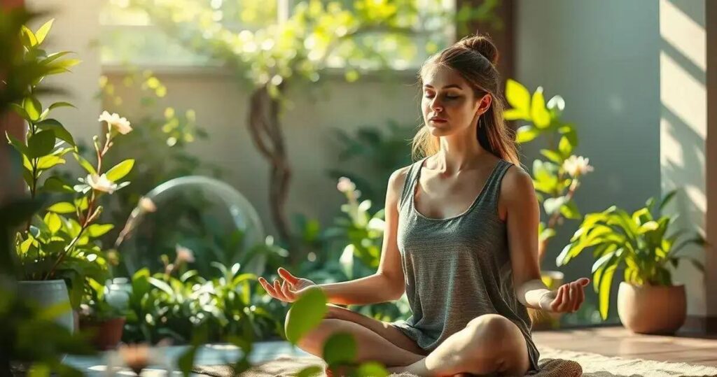 meditação para aliviar estresse