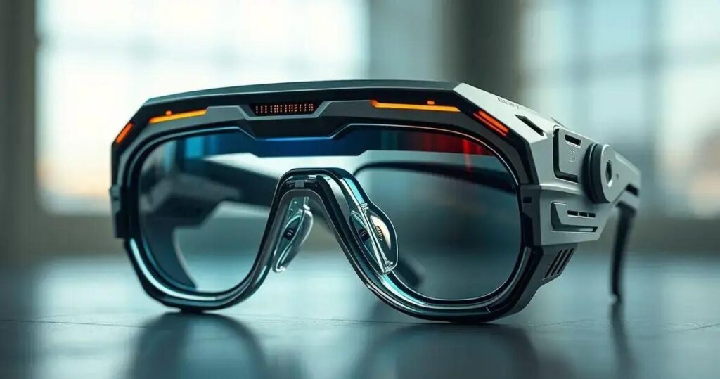 óculos futuristas