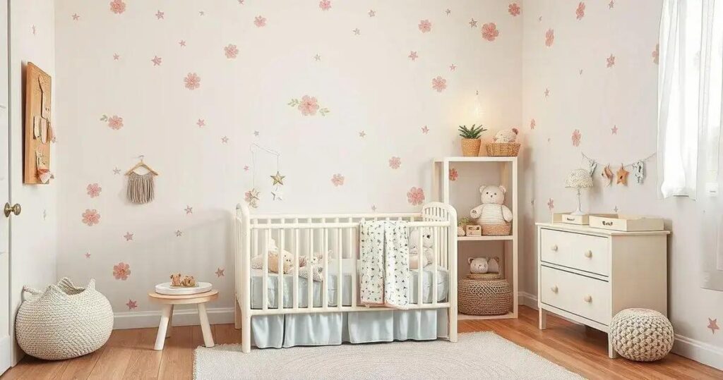 papel de parede para quarto de menina