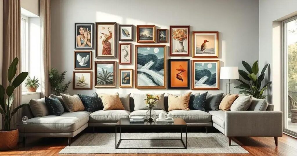quadros decorativos para sala como usar
