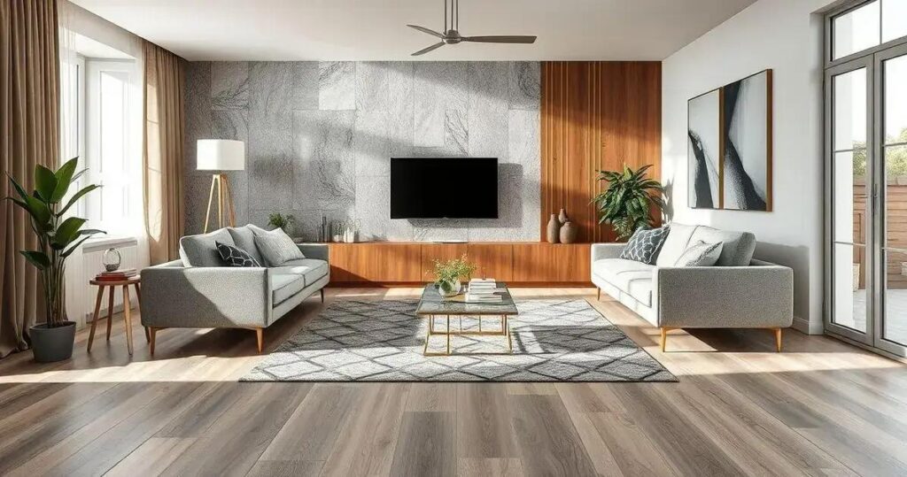 tipos de porcelanato para sala