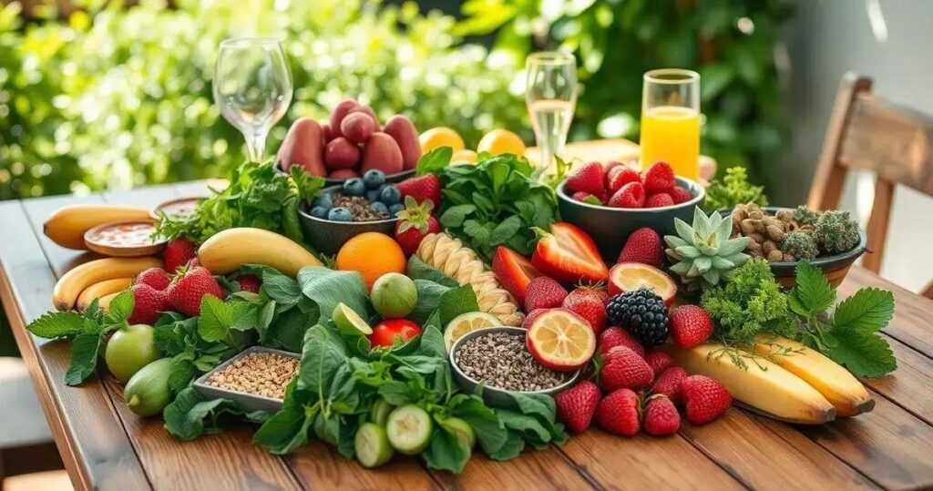 alimentação anti-inflamatória pele