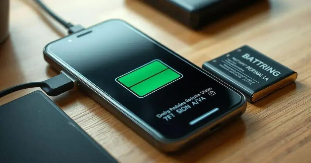 bateria do celular viciada