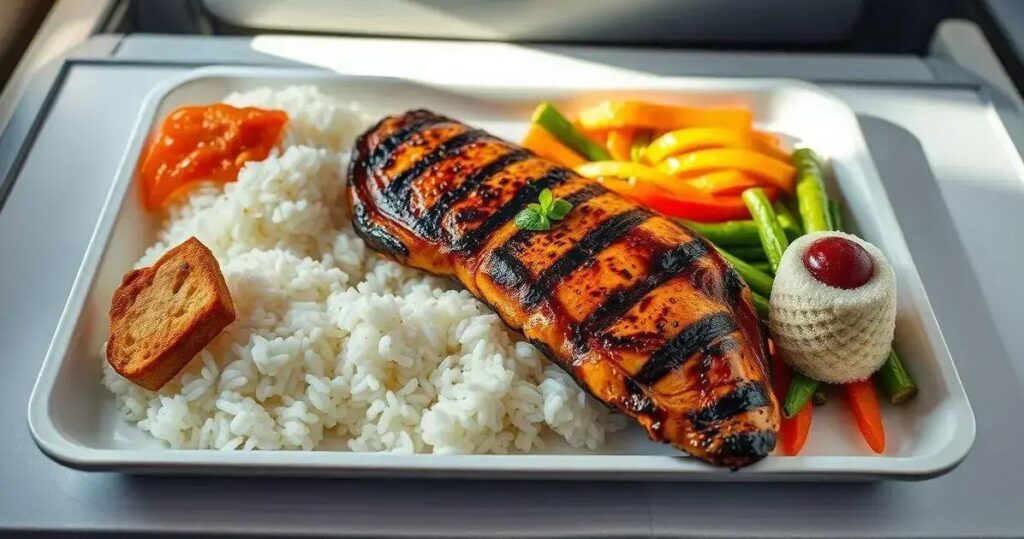 comida de avião