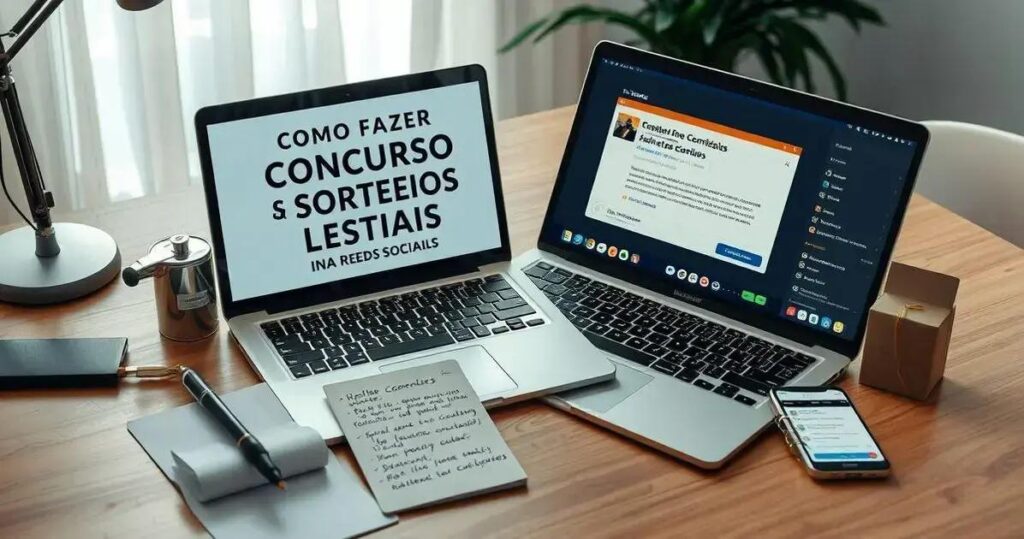 concursos e sorteios nas redes sociais