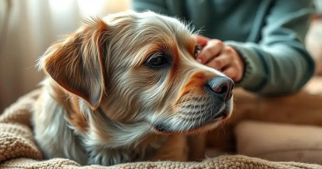 cuidados com cães idosos