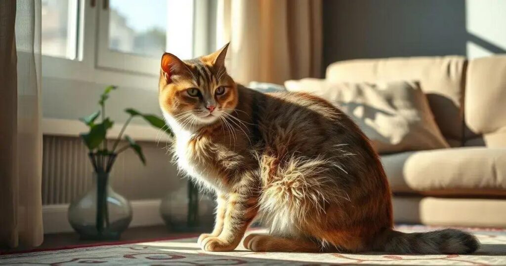 gato não quer comer