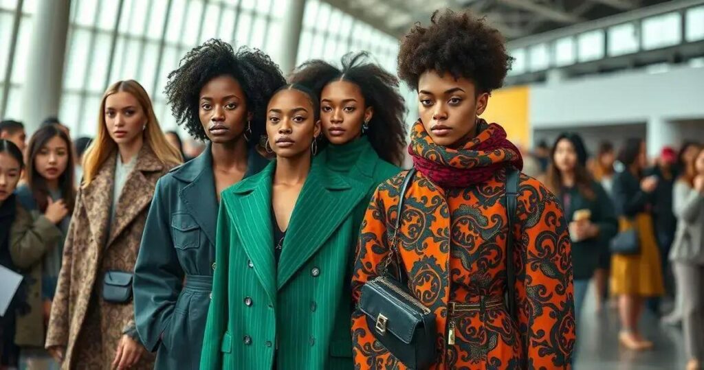 moda diversa nas passarelas