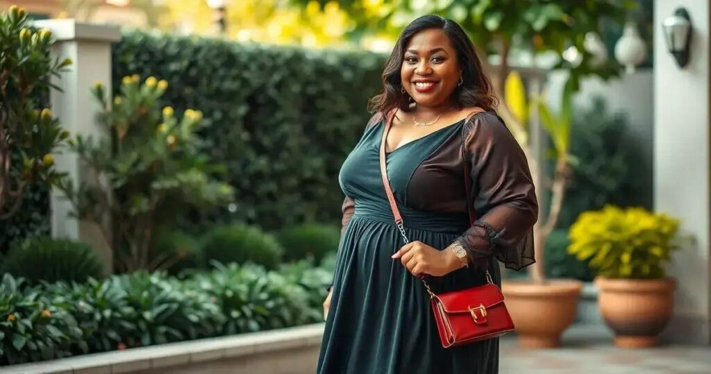 moda plus size para festas