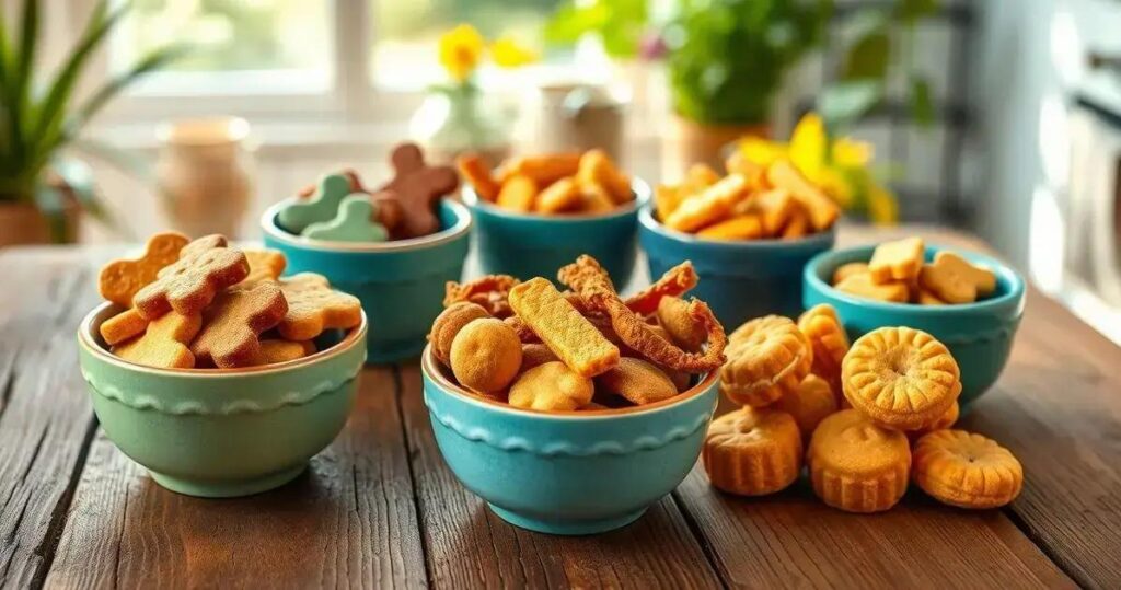 receitas de petiscos para cães