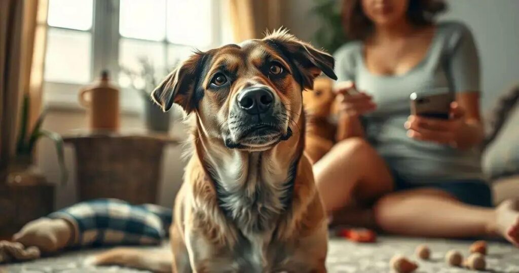 cachorro com diarreia