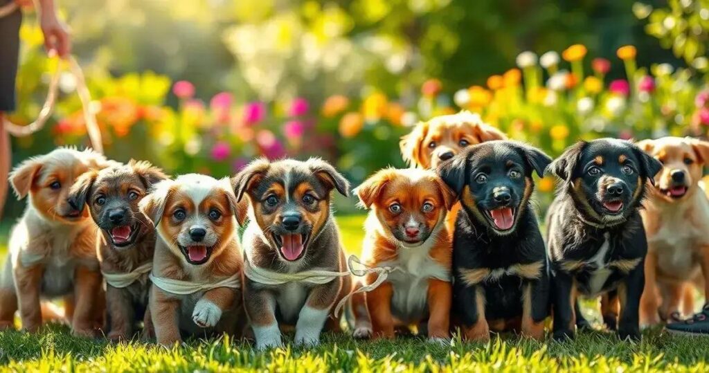 como escolher um filhote de cachorro