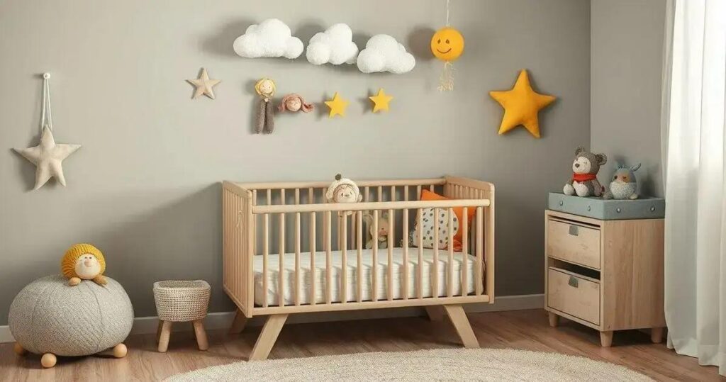 DIY móbile para berço de bebê