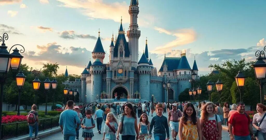 viagem para a disney